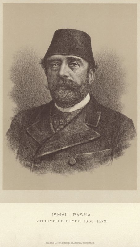 Portrét Ismail Pasha od English School