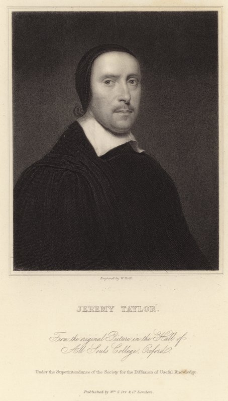 Portrét Jeremyho Taylora od English School