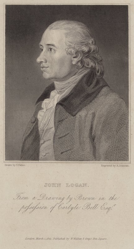 Portrét Johna Logana od English School