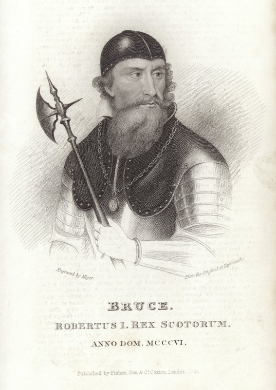 Portrét Roberta Bruce od English School