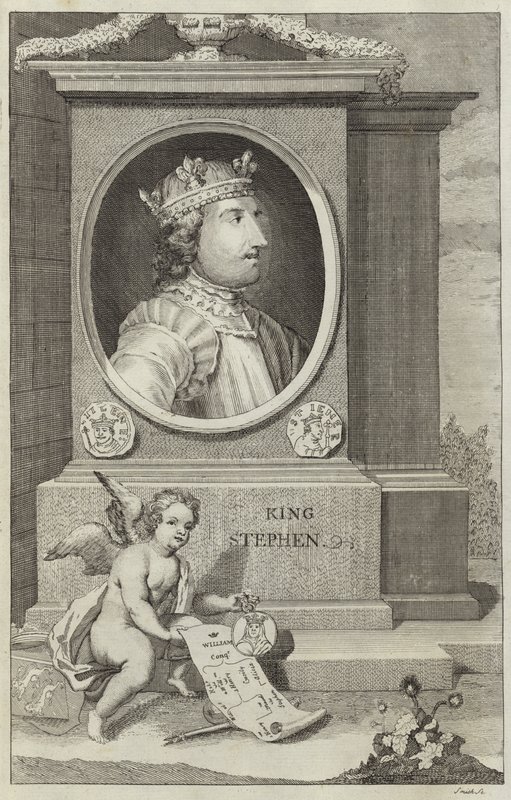Portrét Stephena z Anglie od English School