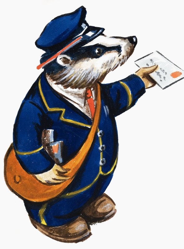 Pošťák Badger od English School
