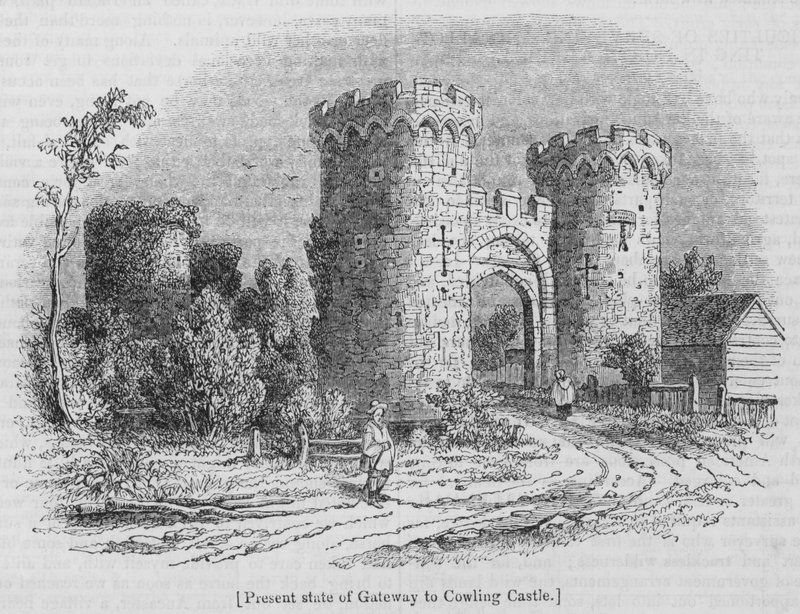 Současný stav Gateway to Cowling Castle od English School