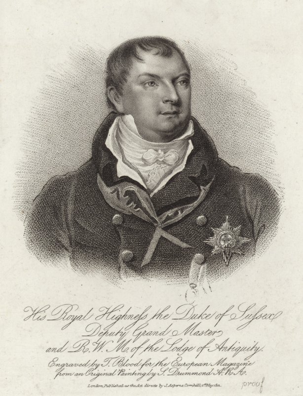 Princ Augustus Frederick, vévoda ze Sussexu od English School
