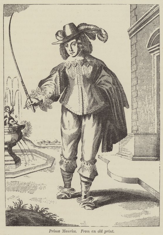 Princ Maurice (rytina) od English School