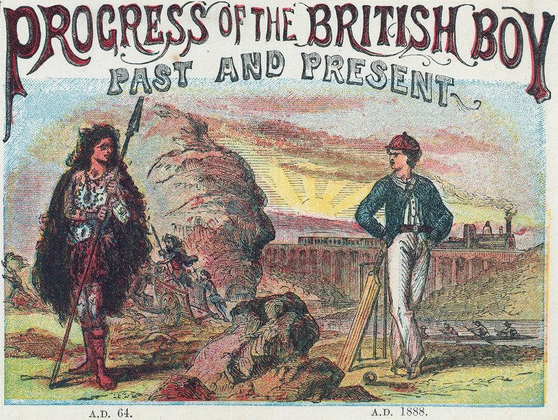 Pokrok britského chlapce od English School