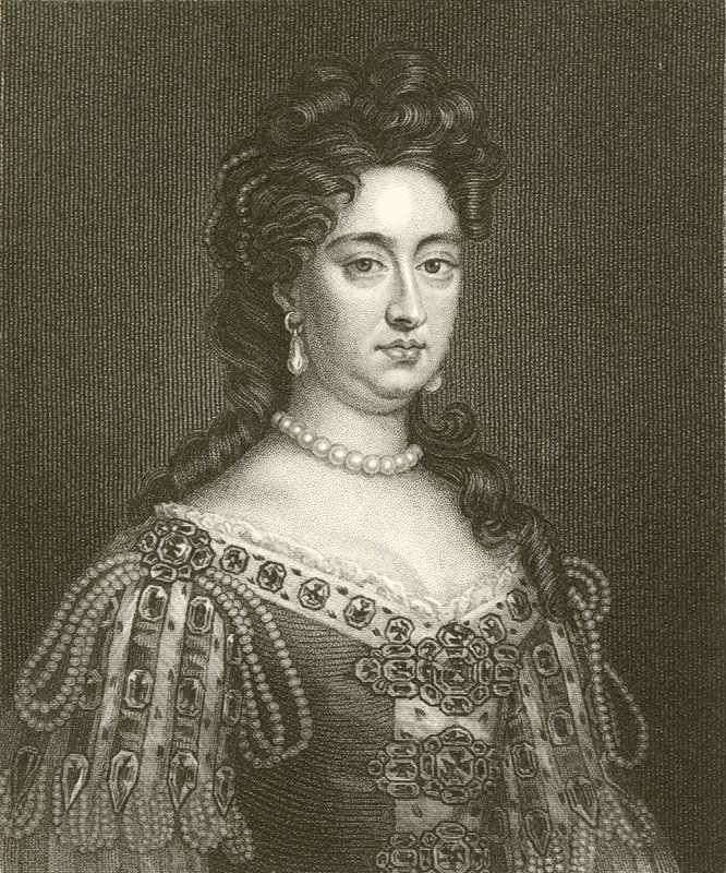 Královna Marie II od English School