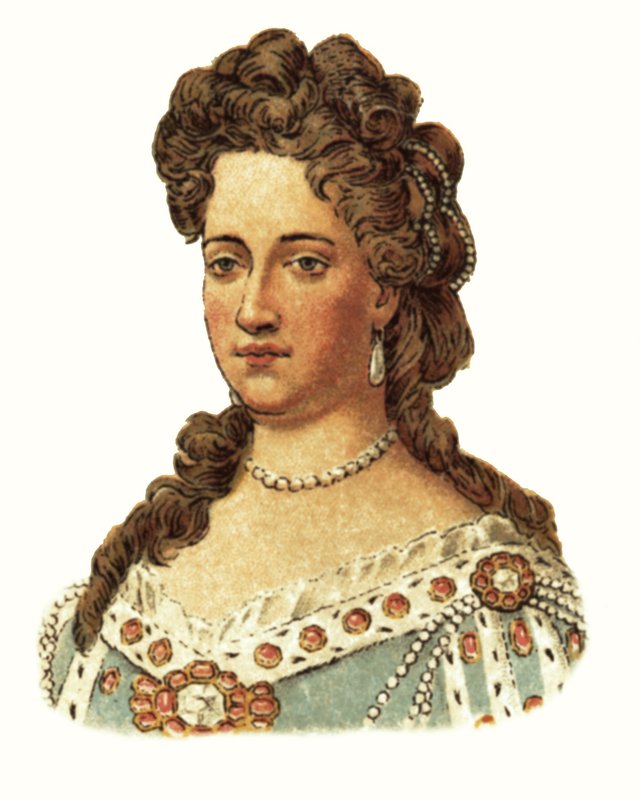 Královna Marie II od English School