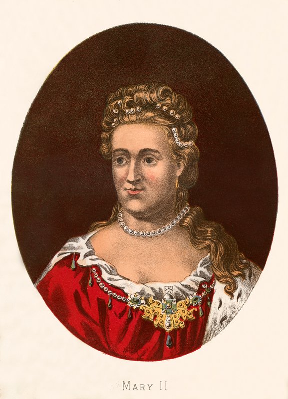 Královna Marie II od English School