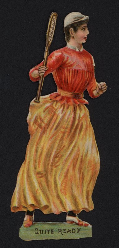 Zcela připraven, tenis (chromolitho) od English School