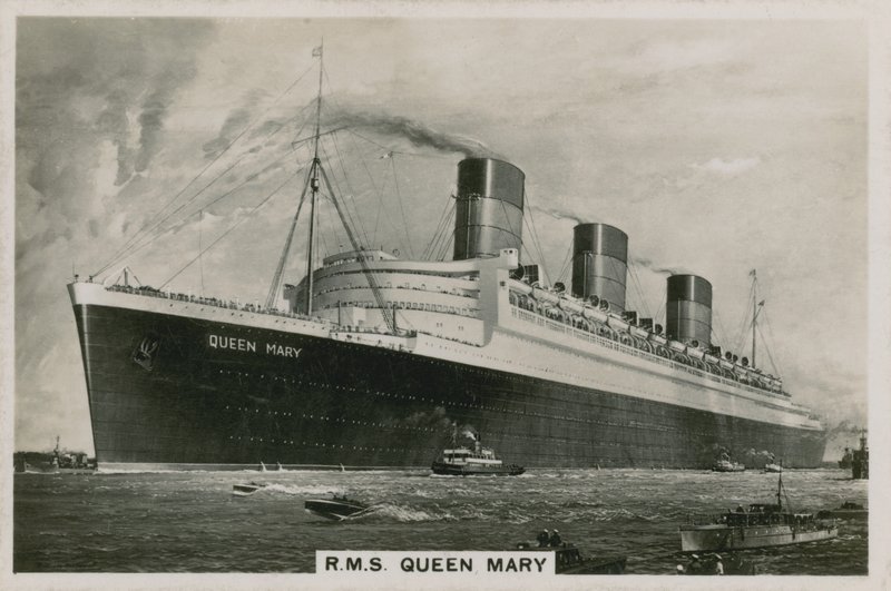 RMS Queen Mary, zaoceánský parník Cunard od English School