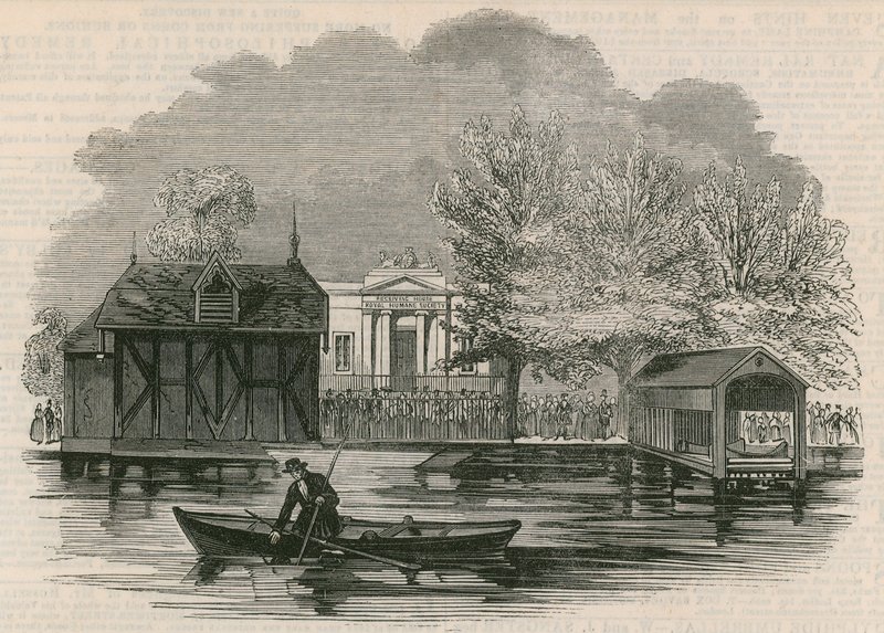 Receiving-House of the Royal Humane Society od English School