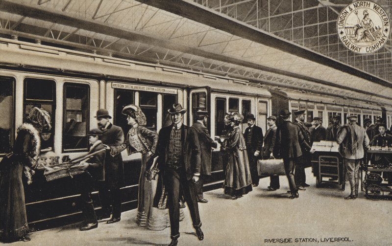 Riverside Station, Liverpool od English School