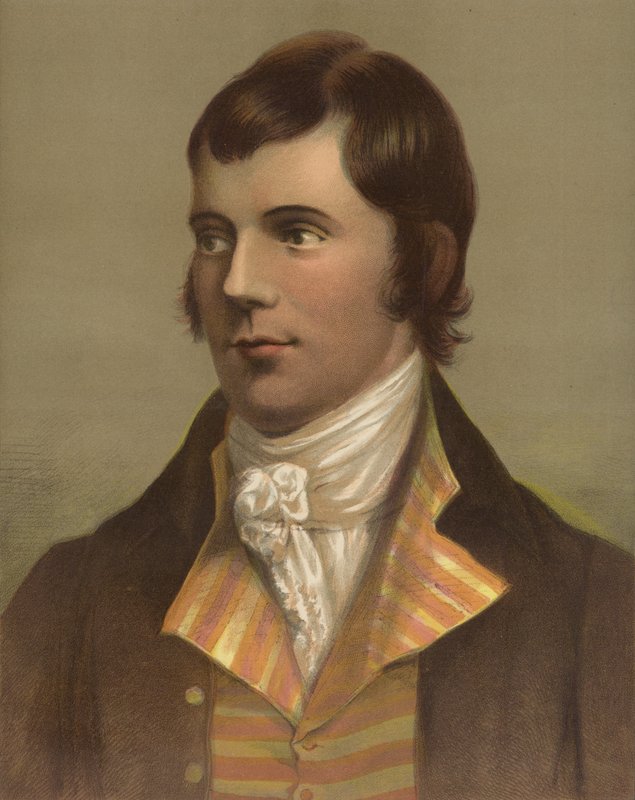 Robert Burns (chromolit) od English School