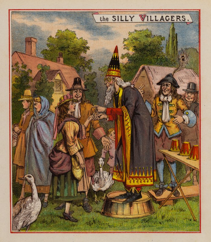 Robin The Conjuror (barevné lito) od English School