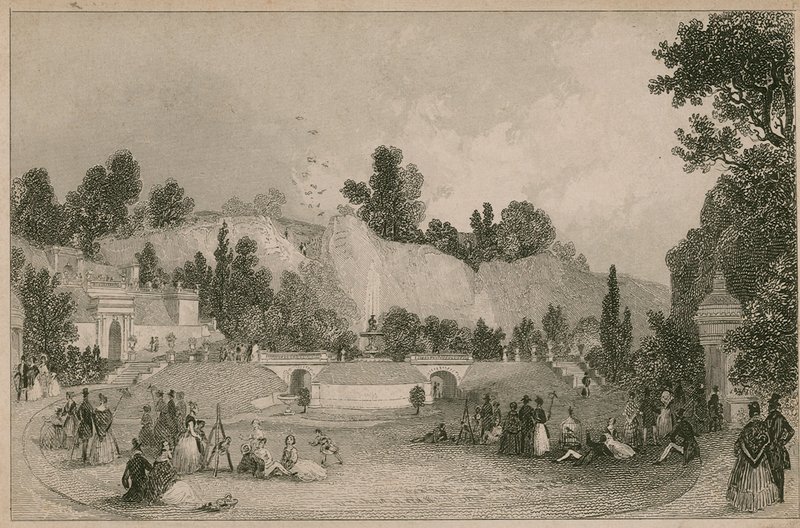 Rosherville Gardens, Italská zahrada, Gravesend od English School