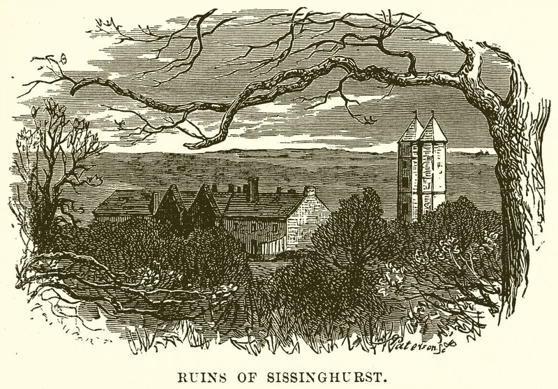 Ruiny Sissinghurstu od English School