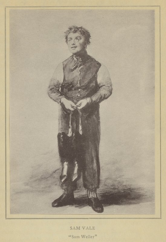 Sam Vale, Sam Weller (litho) od English School