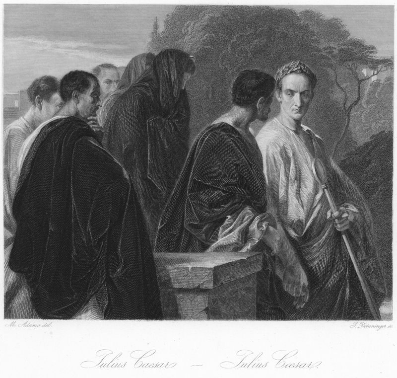 Scéna z Julia Caesara od English School