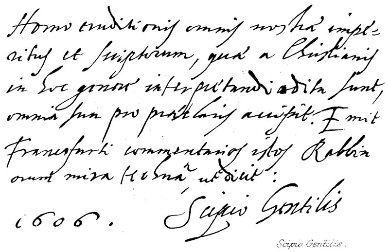 Scipio nežid od English School
