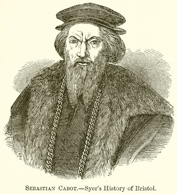 Sebastian Cabot.--Syers Historie Bristolu od English School
