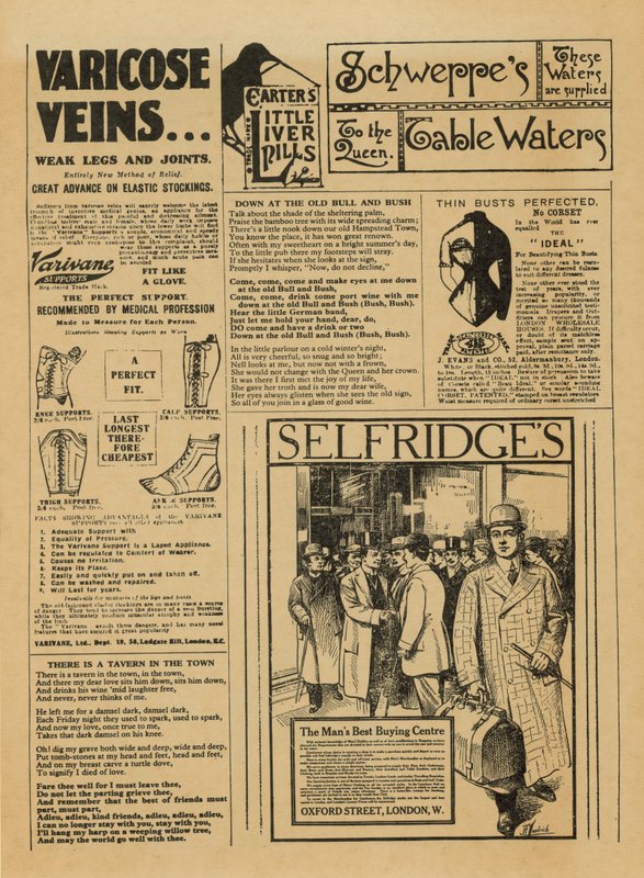 Reklama na Selfridges od English School