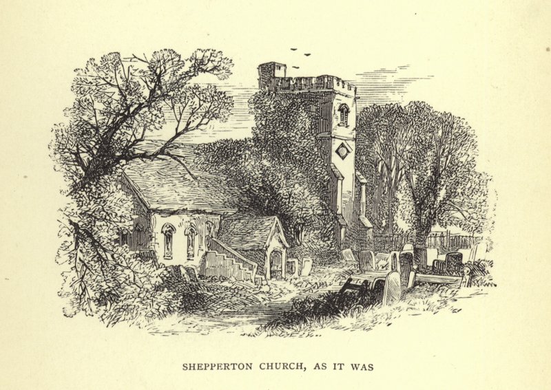 Shepperton Church, jak to bylo od English School