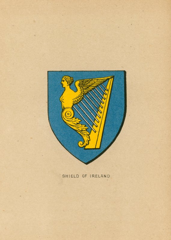 Štít Irska od English School