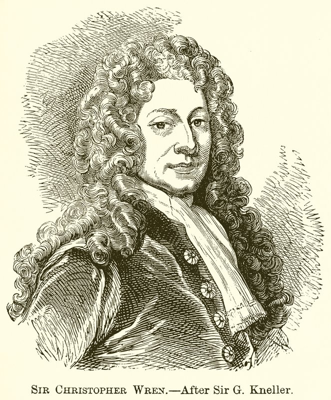 Sir Christopher Wren od English School