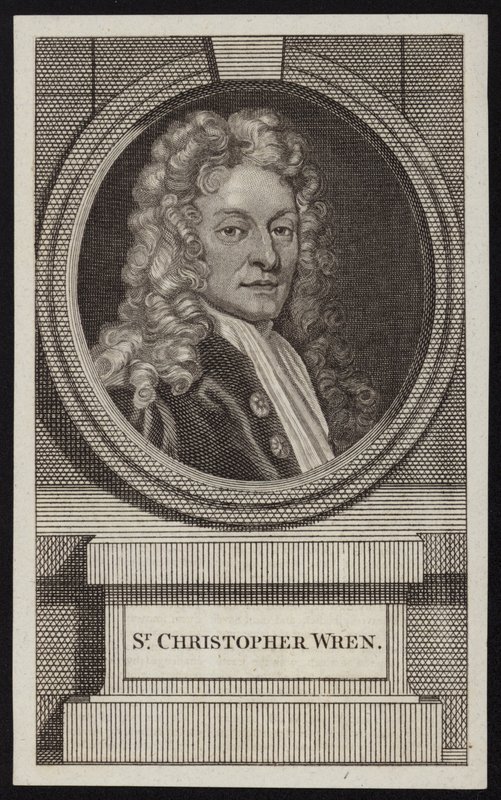 Sir Christopher Wren od English School