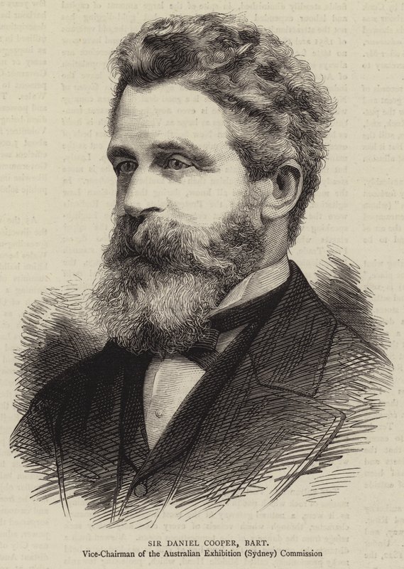 Sir Daniel Cooper, Baronet (rytina) od English School