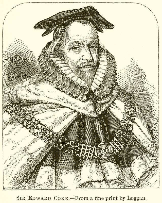 Sir Edward Coke od English School