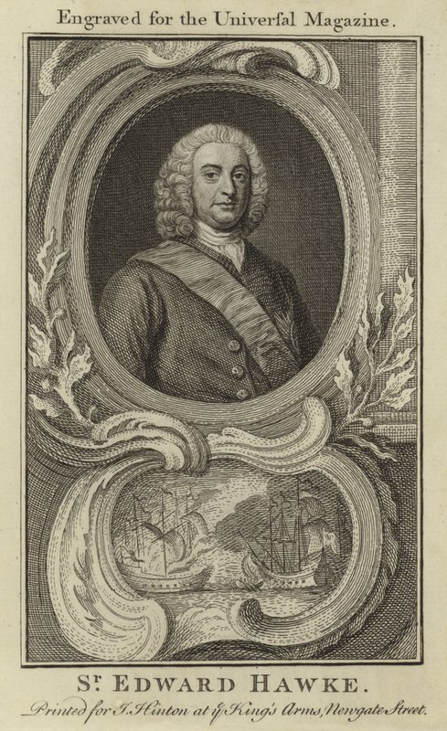 Sir Edward Hawke od English School