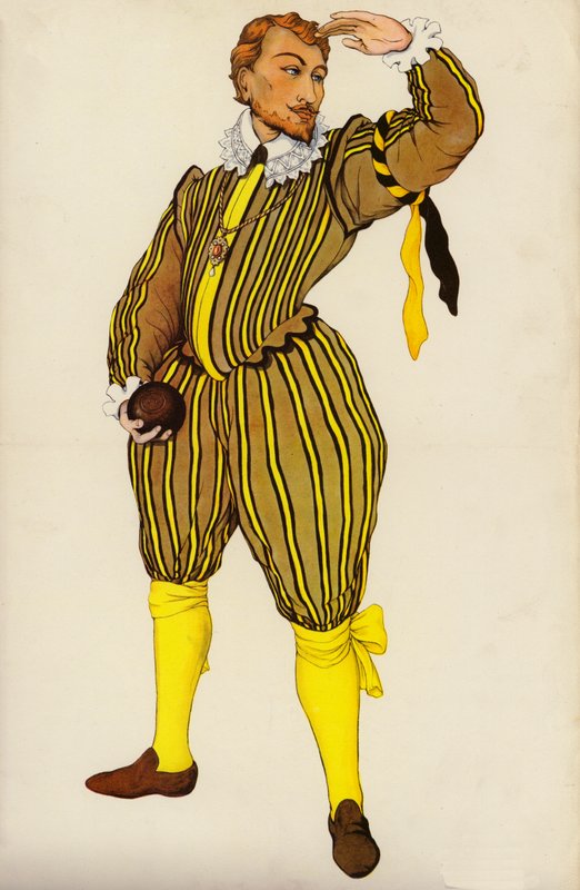 Sir Francis Drake (barevné lito) od English School
