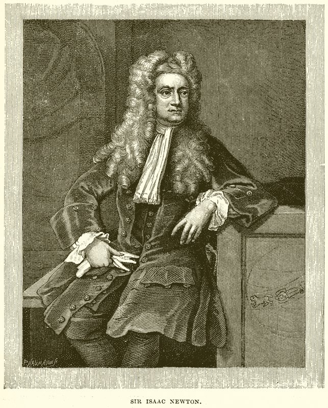 Sir Isaac Newton od English School