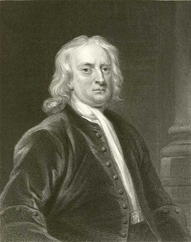 Sir Isaac Newton od English School