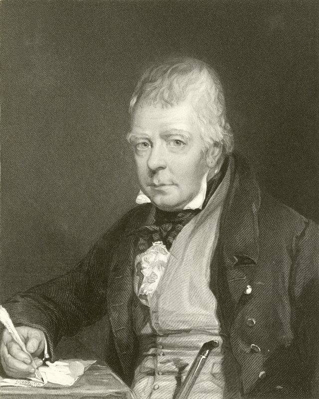 Sir Walter Scott od English School