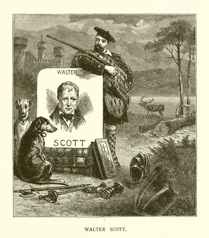 Sir Walter Scott od English School