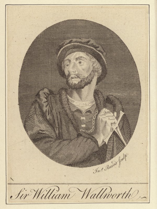 Sir William Wallworth (rytina) od English School