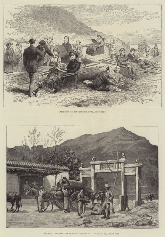 Sketches of China (rytina) od English School