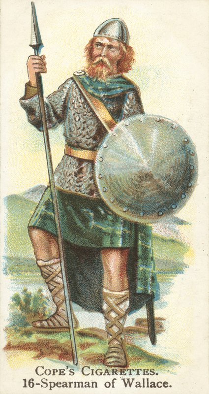 Spearman, Sir William Wallace (chromolitho) od English School
