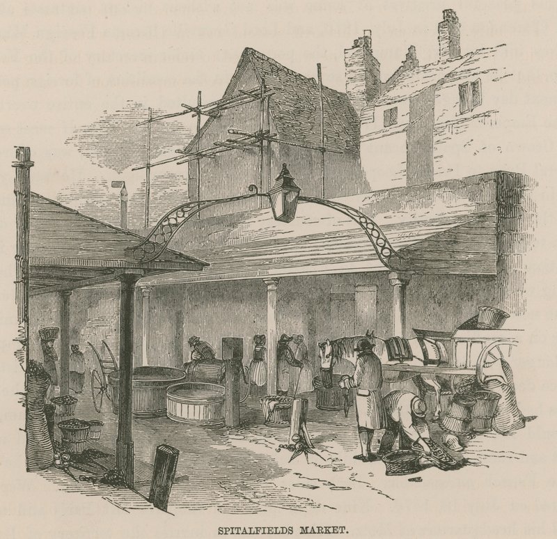 Spitalfields Market, Londýn od English School