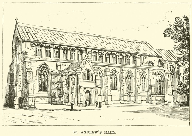 St Andrews Hall od English School
