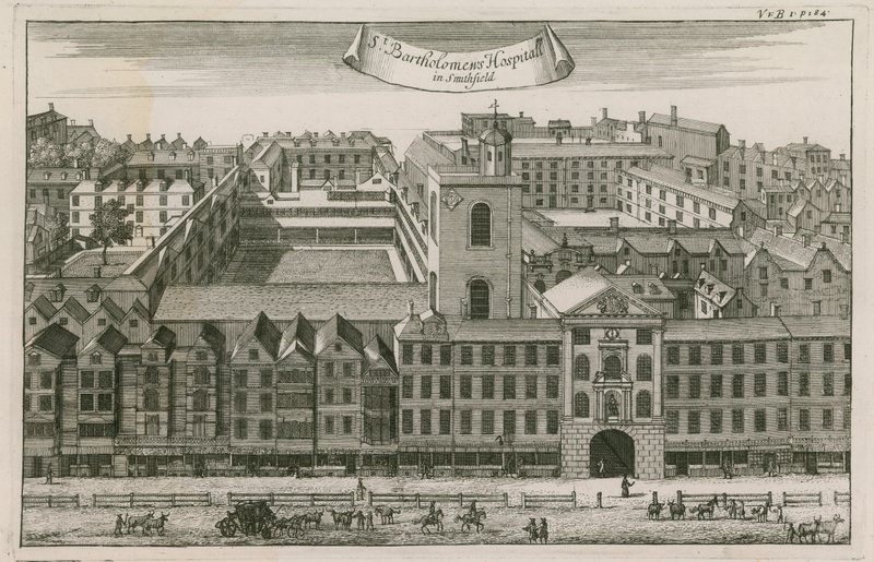 Nemocnice St Bartholomews, Smithfield od English School
