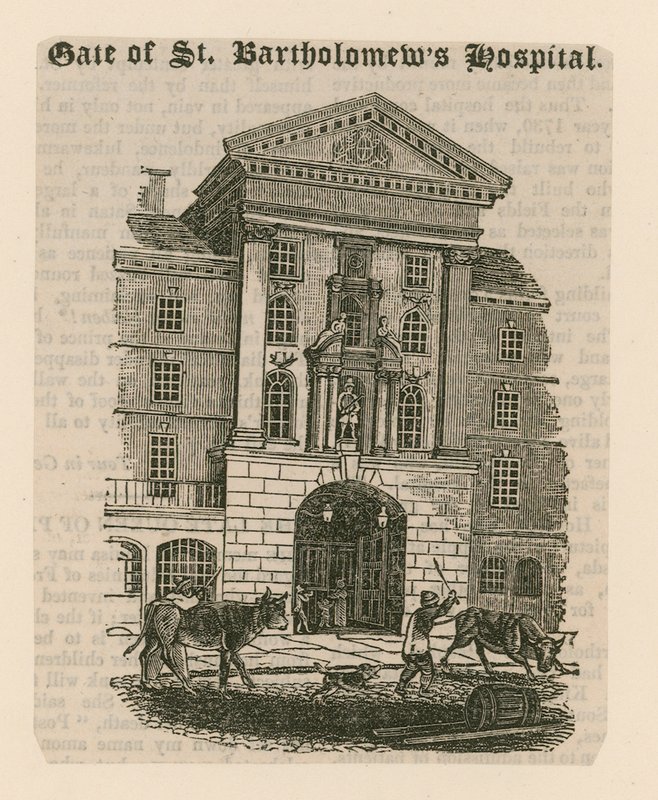 Nemocnice St Bartholomews, Smithfield. od English School