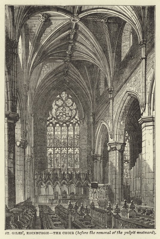 St Giles, Edinburgh, The Choir od English School