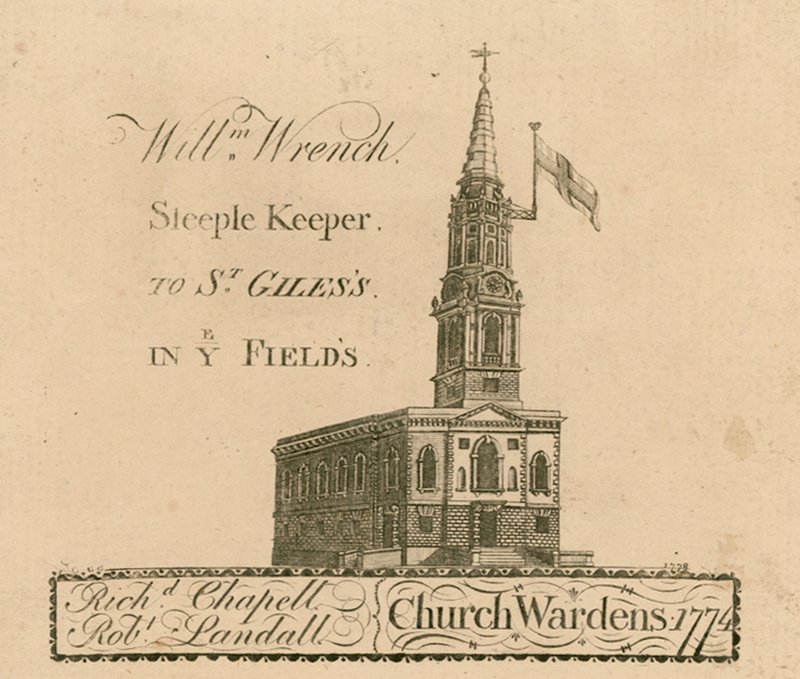 St Giles in the Fields, Londýn od English School