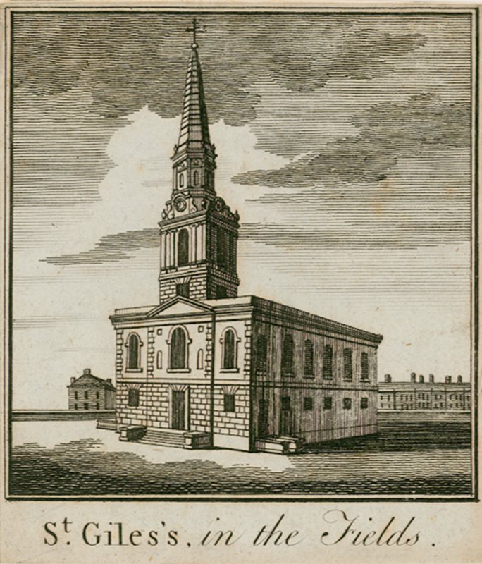 St Giles in the Fields, Londýn od English School