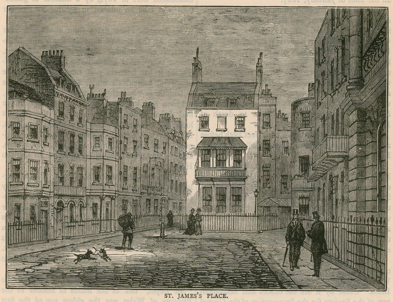 St Jamess Place, Londýn od English School