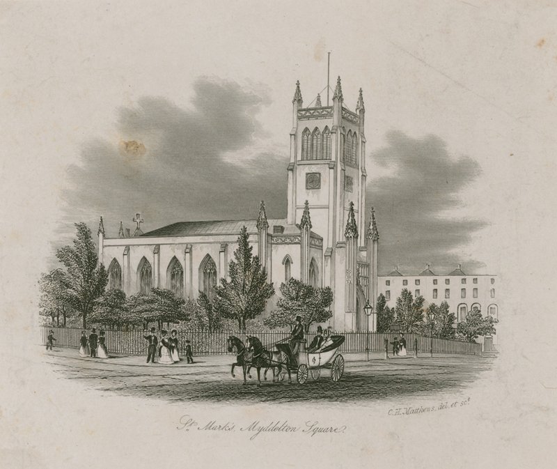 Kostel St Marks, Clerkenwell od English School